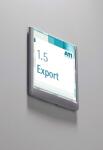 Durable Türschild Click Sign si 149x148,5mm