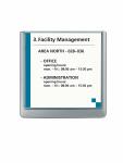 Durable Türschild Click Sign si 149x148,5mm
