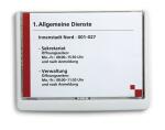 Durable Türschild A5 ws CLICK SIGN transparente Front