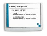 Durable Türschild A5 ws CLICK SIGN transparente Front