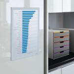 Durable Info-Rahmen A4 ws 10St selbstklebend DURAFRAME®