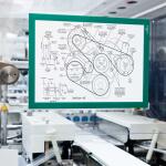 Durable Info-Rahmen A4 gn 10St selbstklebend DURAFRAME®
