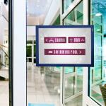 Durable Info-Rahmen A4 bl 10St selbstklebend DURAFRAME®