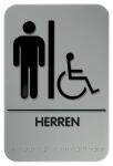 Durable Piktogramm Braille Herren si Herren behind....