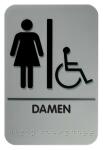 Durable Piktogramm Braille Damen si Damen behind....