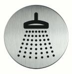 Durable Piktogramm Dusche Format 83mm aus Aluminium mit...