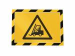 Durable Info-Rahmen A4 ge/sw 2St DURAFRAME® SECURITY...