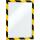 Durable Info-Rahmen A4 ge/sw 2St DURAFRAME® SECURITY selbstkl.