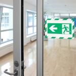 Durable Info-Rahmen A4 gn/ws 2St DURAFRAME® SECURITY selbstkl.