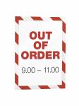 Durable Info-Rahmen A4 rt/ws 5St DURAFRAME® SECURITY...