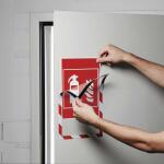 Durable Info-Rahmen A4 rt/ws 5St DURAFRAME® SECURITY magn.