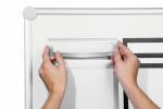 Durable Magnetischer Rahmen 210x40 si 5St DURAFRAME®...