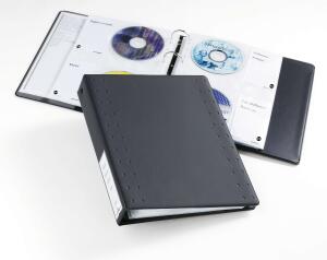Durable CD/DVD Ringbuch d gr mit 10 Hüllen für 40 CDs/DVDs