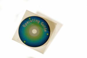 Durable CD/DVD Hülle 25St tr PP mit Verschlussklappe
