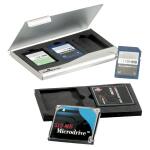 Durable Speicherkartenetui a Aluminium mit 2...