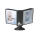 Durable Sichttafelsystem Drehständer Sherpa motion 10tlg. sw