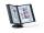 Durable Sichttafelsystem Drehständer Sherpa motion 10tlg. sw