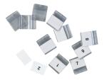 Durable Sichttafel Reiter 23mm tr 10St aufsteckbar auf Art 5606