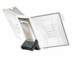 Durable Sichttafelsystem Erweiterung SHERPA TABLE leer 10 Tafeln