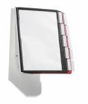 Durable Sichttafelsystem SHERPA wall Wandhalter 10 Tafeln f sort
