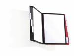 Durable Sichttafelsystem SHERPA wall Wandhalter 10 Tafeln f sort