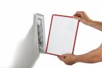 Durable Sichttafelsystem SHERPA wall Wandhalter 10 Tafeln f sort