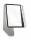 Durable Sichttafelsystem SHERPA wall Wandhalter 10 Tafeln gr sw