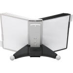 Durable Sichttafelsystem 10 Tafeln A4 Tafeln gr/sw...