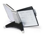 Durable Sichttafelsystem 10 Tafeln A4 Tafeln gr/sw...