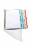 Durable Sichttafelsystem Wandset WALL Wandhalter mit 20 Tafeln 5607