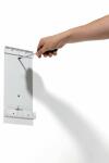 Durable Sichttafelsystem Wandset WALL Wandhalter mit 20 Tafeln 5607