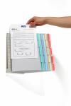Durable Sichttafelsystem Wandset WALL Wandhalter mit 20 Tafeln 5607