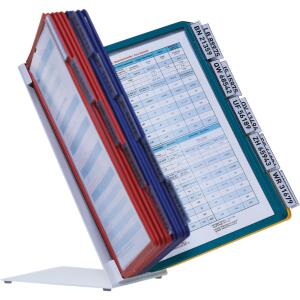 Durable Sichttafelsystem VARIO table20 Tischständer 20tlg m Tafeln