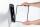 Durable Sichttafelsystem SHERPA style Wandhalter mit 10 Tafeln sw/gr