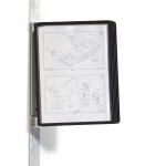 Durable VARIO MAGNET  WALL 5 magnetisch mit 5 Tafeln sw