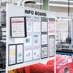 Durable VARIO MAGNET  WALL 5 magnetisch mit 5 Tafeln sw