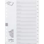 Durable Ordnerregister f A4 Jan-Dez ws Deckblatt m...
