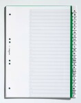 Durable Ordnerregister A4 A-Z 25tlg gn umschweißte...