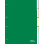 Durable Ordnerregister 5tlg 0-5 gn f A4 umschweißte...