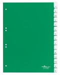 Durable Ordnerregister für A4 15tlg gn...