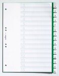 Durable Ordnerregister für A4 15tlg gn...