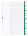 Durable Ordnerregister für A4 20tlg gn...