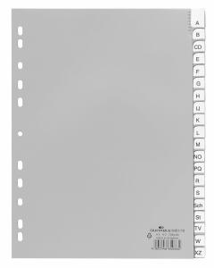 Durable Ordnerregister A4 A-Z 20tlg gr umschweißte Taben