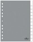 Durable Ordnerregister f A4 12tlg gr PP mit umschweißte Taben