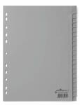 Durable Ordnerregister f A4 20tlg gr PP mit umschweißte Taben