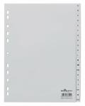 Durable Register A-Z A4 volldeckend gr PP...