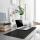 Durable Schreibunterlage 520x650mm sw rutschfest mit Dekorrille