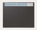Durable Schreibunterlage 650x520mm sw Abd. austauschbar mit Kalender