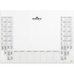 Durable Ersatzblock ws Kalender für 7291 570x405mm