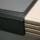 Durable Schreibunterlage 650x520mm sw Vollsichtplatte Kantenschutz